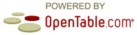 Powered by OpenTable